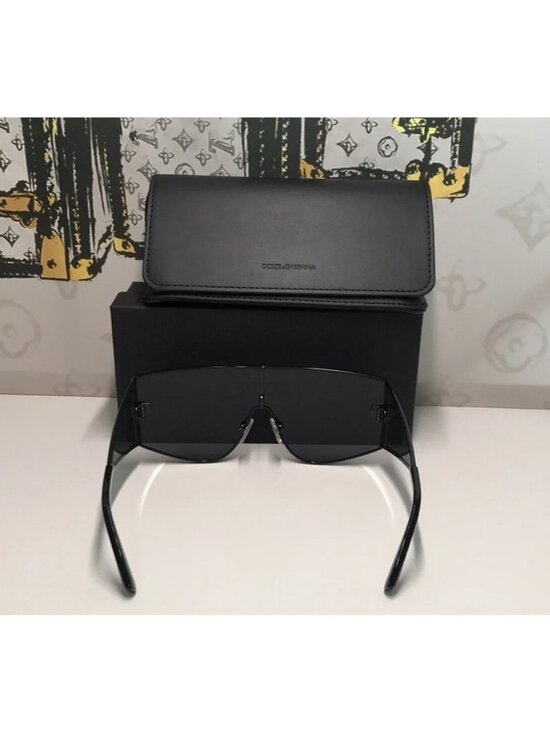 New Authentic Dolce & Gabbana DG2305 Shield Sunglasses main image 4